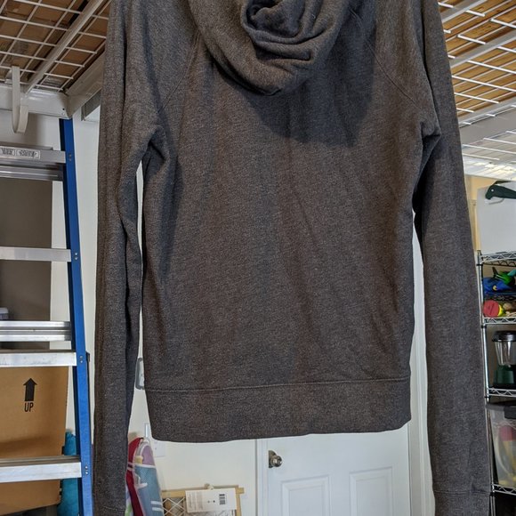 Victoria's Secret PINK Light Weight Sweatshirt Hoodie Jacket in Gray - Size M - Picture 7 of 11